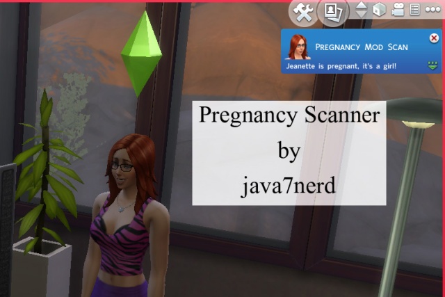 image of a notification about someone being pregnant and what by